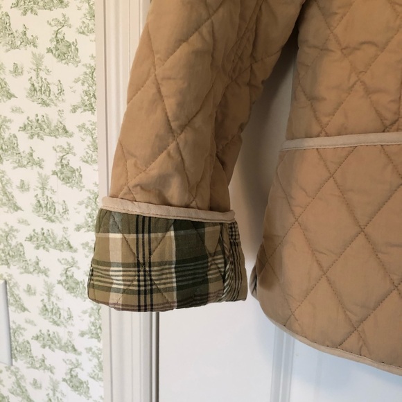 L.L. BEAN INSULATED QUILTED BARN JACKET, PETITE S - Picture 3 of 10